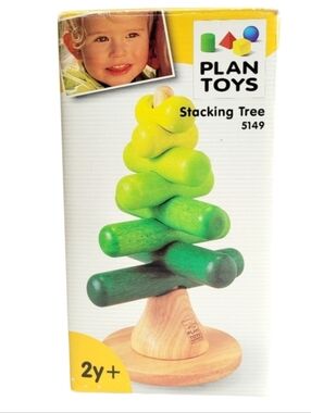 Plan Toys Green Stacking Tree